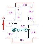 遠航三室兩廳一衛，兩室向陽，客廳向陽，南北通透