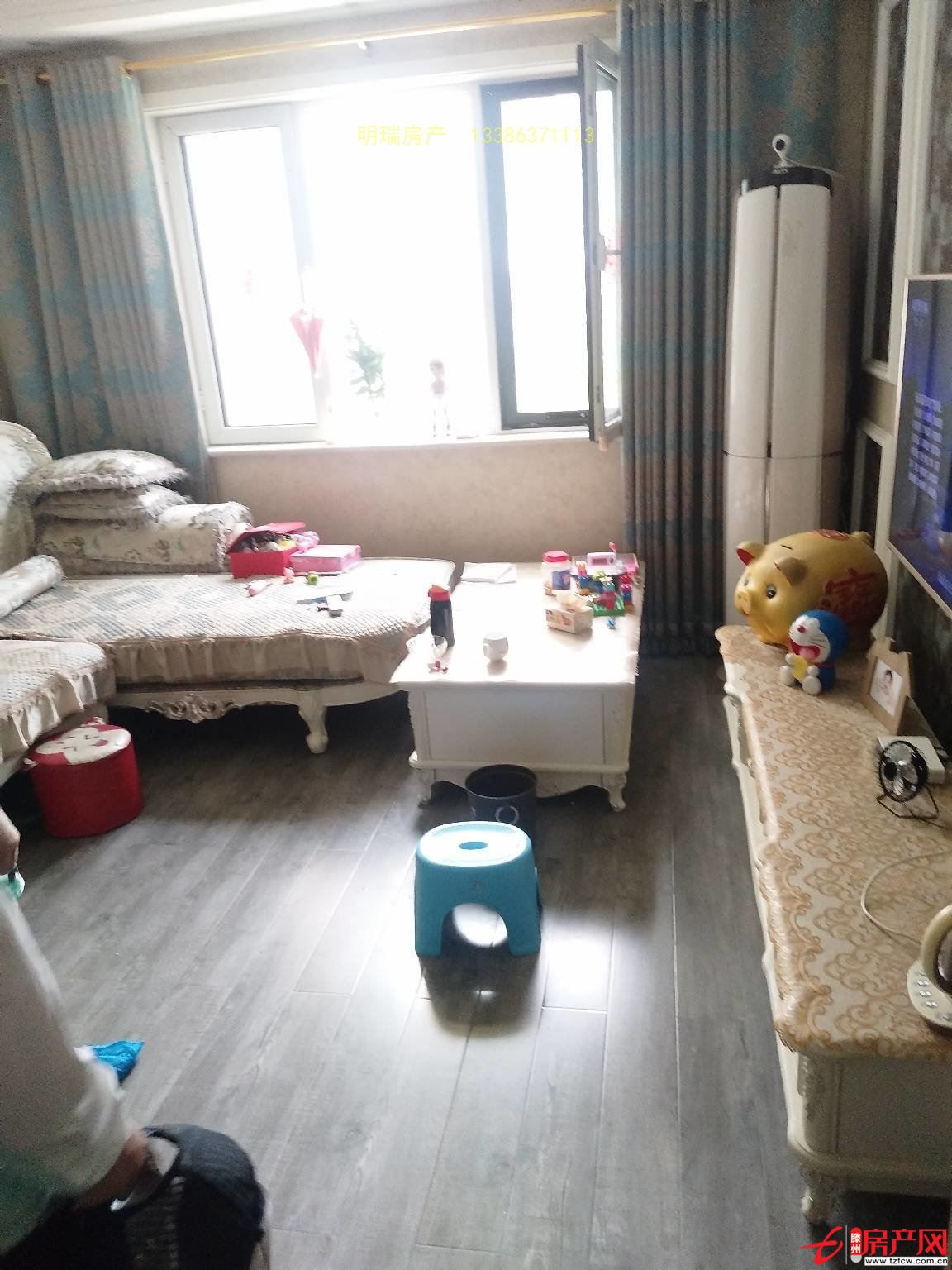 涵翠苑B區，113萬豪華裝修，3室2廳1衛，3室朝陽